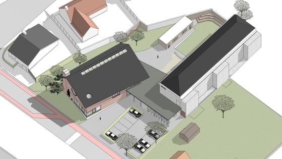 Buurthuis Sint-Lodewijk - ontwerp 01