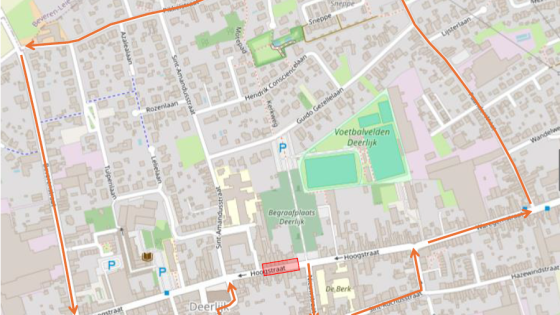 Gemeente Deerlijk - Werken Hoogstraat