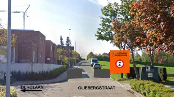 Gemeente Deerlijk - Verkeersfilter Oliebergstraat