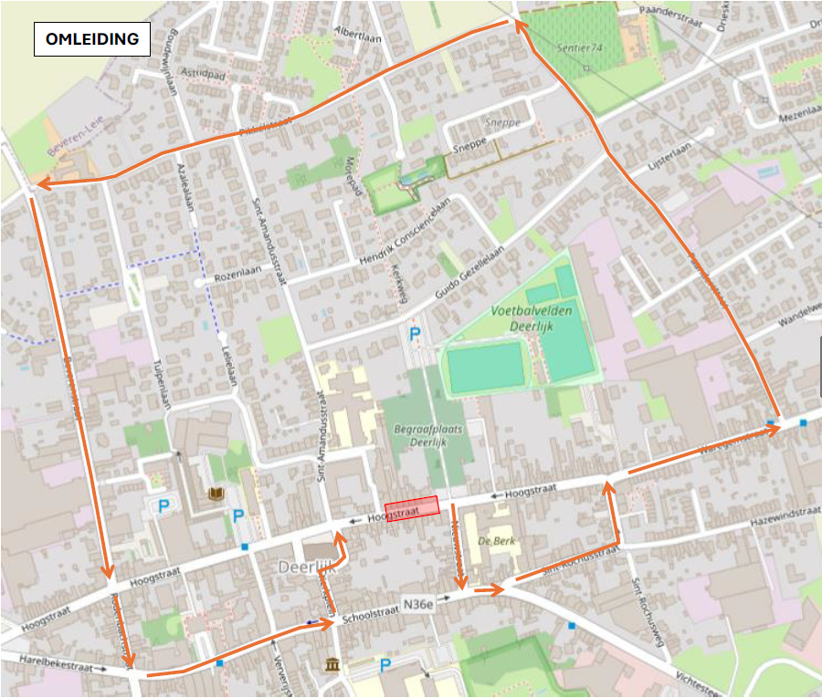 Gemeente Deerlijk - Werken Hoogstraat
